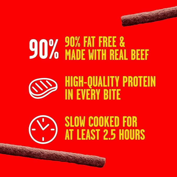 Pup-Peroni Dog Treats, Lean Beef Flavor, 38 Ounce, Made with Real Beef, 90% Fat Free