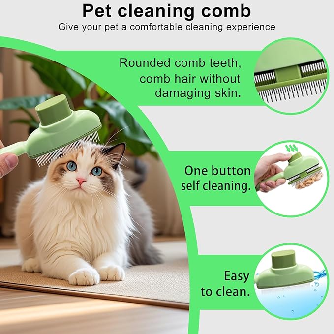 Pet Hair Removal Glove, Magic Brush Pet Hair, Cat Comb, Washable Reusable Dogs Cats Hair Gloves for Furniture, Bed, Sheets, Couch, Clothes, Carpet, Car Seat, Pet Grooming, Curtain (1PCS)