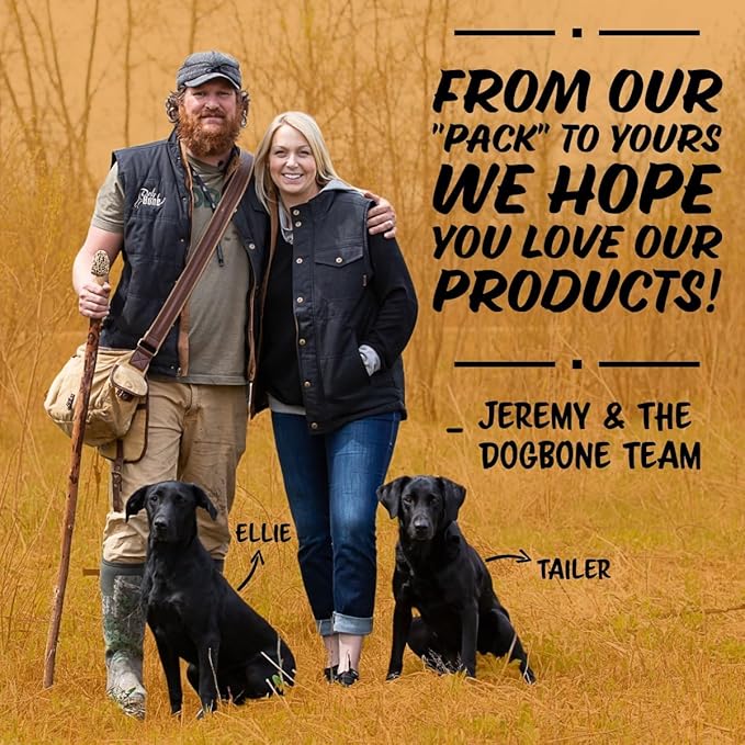 DogBone Firehose Dog Bumper for Hunting & Sporting Dog Training – Perfect Floating Dummy for Water Retrieving & Fetch – Ideal Canvas Alternative for Puppies or Adult Retrievers & Includes Throw Loop