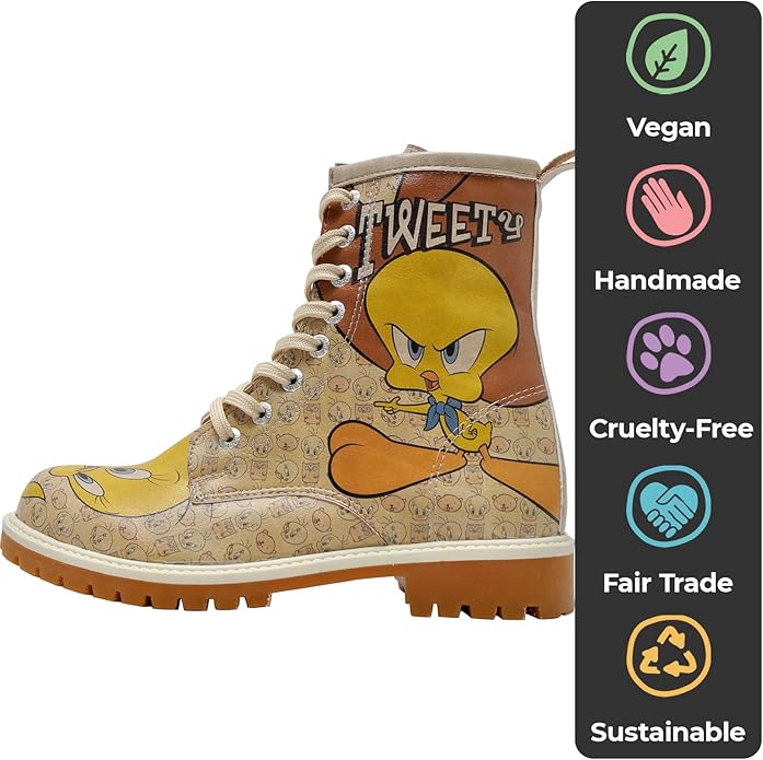 DOGO Long Boots for Women – Vegan Leather and Unique Design Womens Winter Boots, Comfortable and Stylish Womens Boots