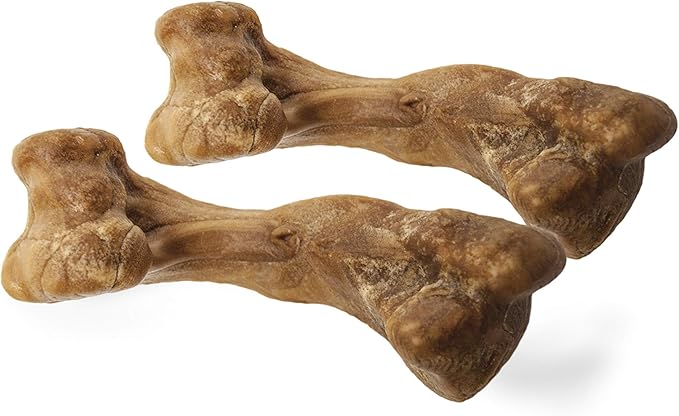 Nylabone Healthy Edibles WILD Natural Dog Chew Treats, Bison Flavor, Small Dogs Up to 20 lbs - Made in USA (16 Count)