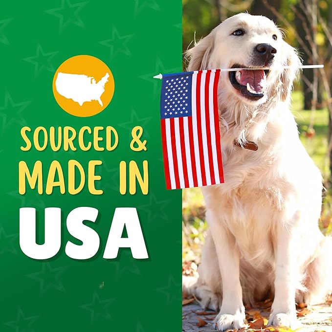 Chicken Wrapped Rawhide Dog Treats – 120ct. Rawhide Chew Sticks – Long Lasting Chews for Small Dogs Made in The USA with Natural Chicken and Beef Hide