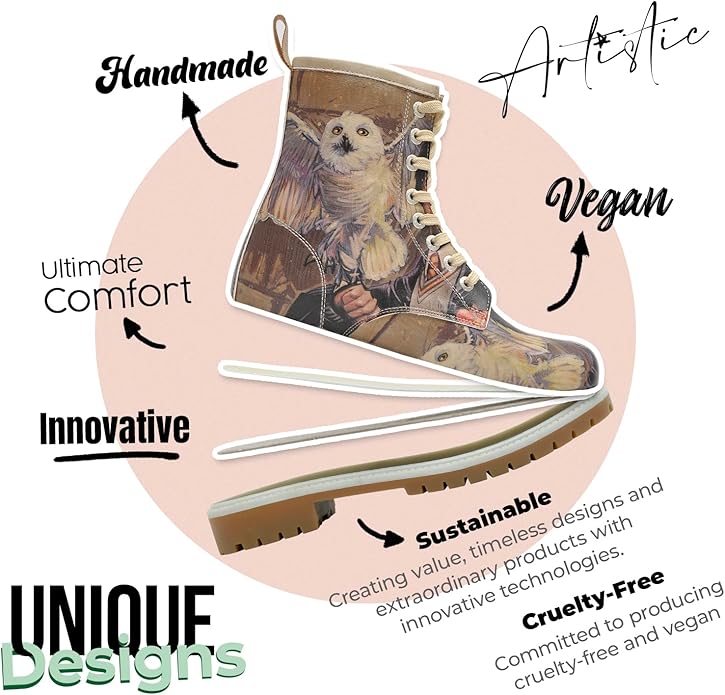 DOGO Long Boots for Women – Vegan Leather and Unique Design Womens Winter Boots, Comfortable and Stylish Womens Boots