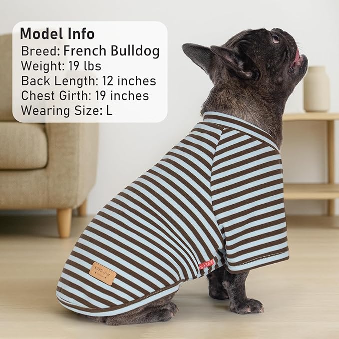 KYEESE 3Pack Dog Sweater Soft Cat Clothes Stretchy Cat Sweaters Pet Fleece Sweater with Sleeves Comfy Dogs Sweatshirt Pullover Pet Coat Lightweight Dog Sweaters for Small Dogs Male for Cold Weather