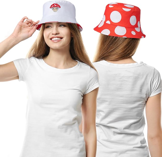 Psychedelic Bucket Hat Fisherman Cap for Women Men, Trippy Art Casual Travel Beach Sun Hats for Summer