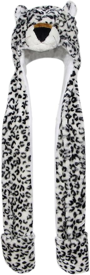 Plush Novelty Animal Hat: One Size Fits All Adults & Children/Soft, Warm Beanie Hat