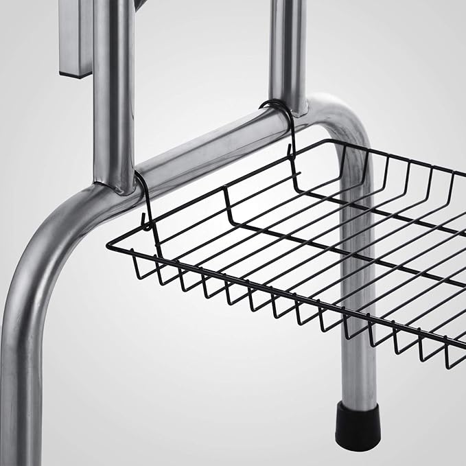 36" Dog Grooming Table Foldable Pet Grooming Tables with Adjustable Arm Noose Storage Mesh Tray Maximum Capacity Up to 330lbs Silver Gray