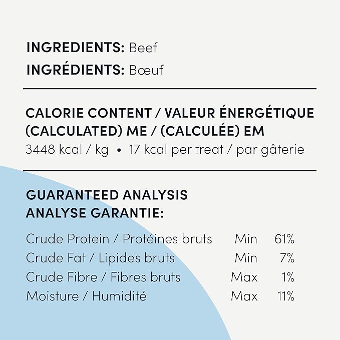 Crumps Naturals Beef Tendersticks 58g/2oz | High Protein Dog Treats | Baked Beef | Single Ingredient | Great for training