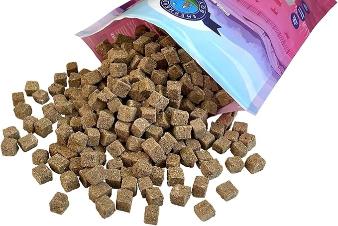 Shepherd Boy Farms Freeze Dried Raw Dog Food, Pork Recipe, All Natural, No Synthetics, Made in USA with Goat's Milk & Organic Produce, High Protein, Complete Meal (48oz)