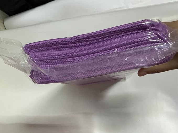 Microfiber Cleaning Cloth-24Pcs (13x13 inch) Ultra Soft Highly Absorbent Rags for Housekeeping-Machine Wash (Purple)