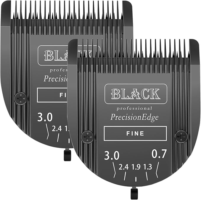 Adjustable Dog Grooming Clipper 5-in-1 Blade Compatible with WAHL Professional Animal Clipper Arco, Bravura, Chromado, Creativa, Figura, and Motion Pet, Dog, and Horse(Black)