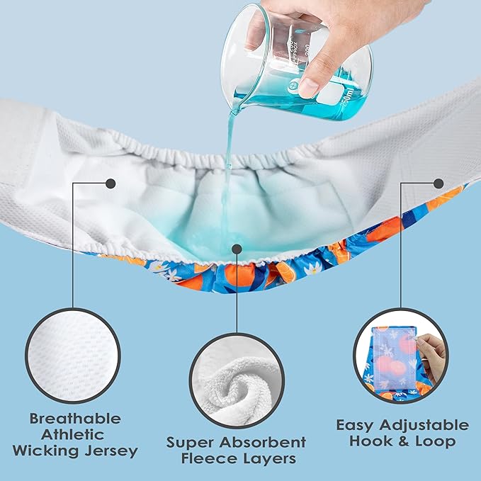 wegreeco Washable Male Dog Belly Band (Stylish Pattern)- Pack of 3 - Washable Male Dog Belly Wrap, Dog Diapers Male (Fruit, X-Small)