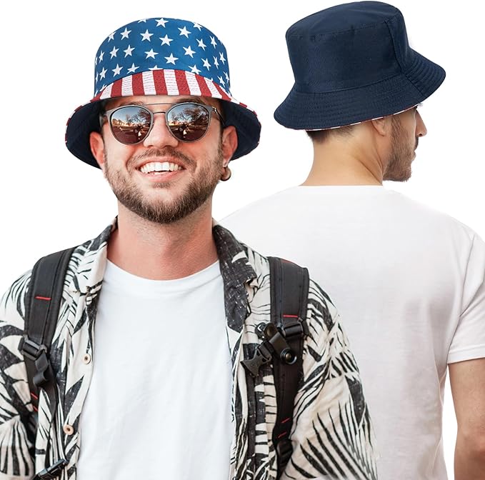 Psychedelic Bucket Hat Fisherman Cap for Women Men, Trippy Art Casual Travel Beach Sun Hats for Summer