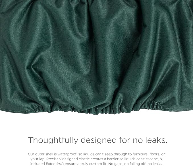 Pet Parents® Washable Belly Bands for Male Dogs (3pack) + Extendrs® of Durable Dog Diapers Male, Premium Male Dog Diapers & Dog Wraps (Medium, Spruce)