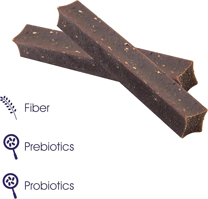 Get Naked Grain Free 1 Pouch 6.6 Oz Digestive Health Dental Chew Sticks, Large