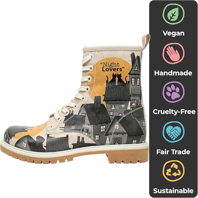 DOGO Long Boots for Women – Vegan Leather and Unique Design Womens Winter Boots, Comfortable and Stylish Womens Boots