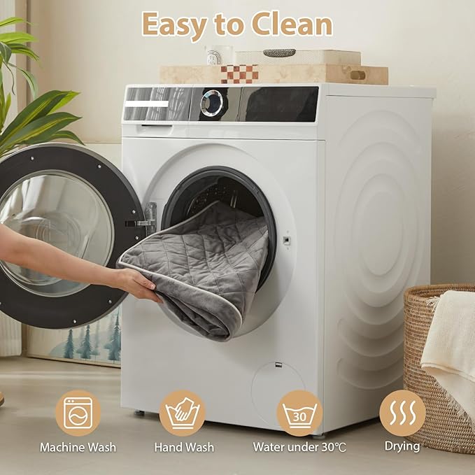 WNPETHOME Orthopedic XL Dog Beds Large Sized Dog, Waterproof Extra Large Dogs Bed with Removable Washable Cover, Multi-Needle Quilting Dogs Crate Bed