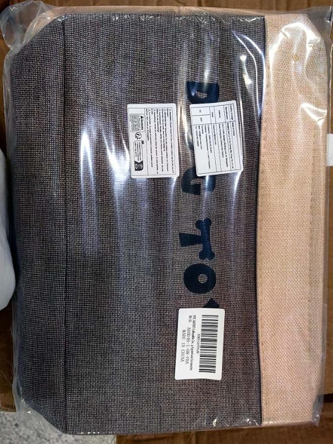 PET ARTIST Collapsible Dog Toy Storage Basket Bin with Personalized Pet's Name - Rectangular Storage Box Chest Organizer for Toys, Clothing, Apparel & Accessories