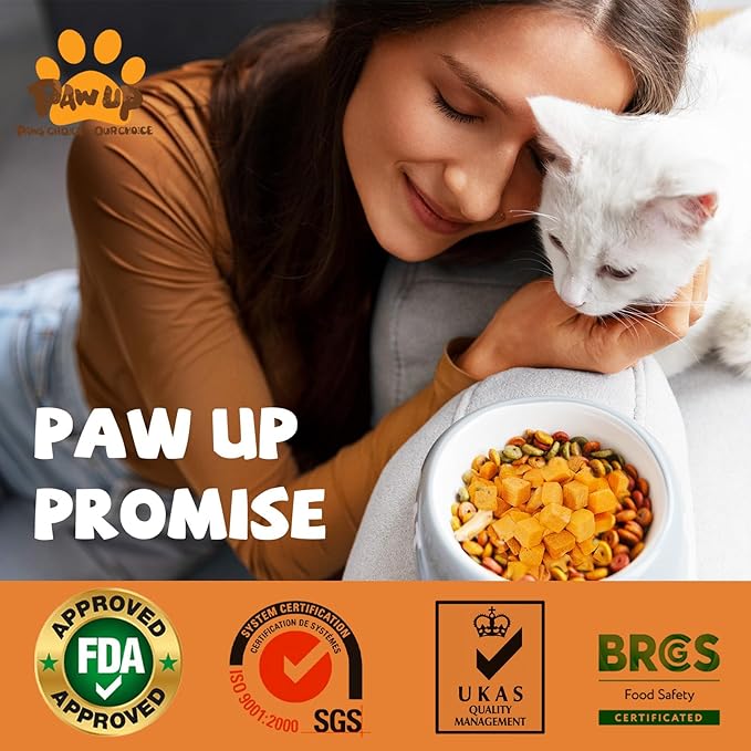 PAWUP Freeze-Dried Pumpkin Treats for Dogs & Cats – High Fiber, Single Ingredient Natural Snacks for Digestion & Gut Health, Healthy Food Toppers, 1.58 oz