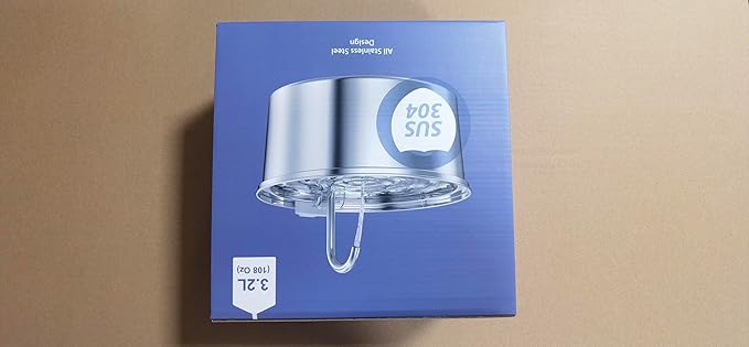 Cat Water Fountain Stainless Steel: Cat Fountain for Drinking - Automatic Pet Water Fountain for Cats Inside - 3.2L Dog Water Dispenser Cat Drinking Supplies Metal Kitty Spout Animal Waterer Bowl