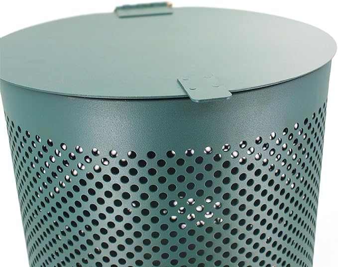 ZERO WASTE USA - Rust Proof Aluminum Dog Waste Station - Free 400 Waste Roll Bags & 25 can Liners - 10-Year Warranty - Over 500k Sold in USA (Green)