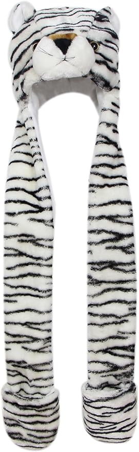 Plush Novelty Animal Hat: One Size Fits All Adults & Children/Soft, Warm Beanie Hat