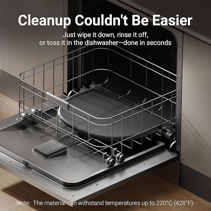 DownyPaws Dog Food Mats for Floors Waterproof, BPA Free Silicone Dog Bowl Mat, Non-Slip Pet Feeding Mat with High Raised Edge, Cat Placemat for Messy Drinkers, 24"×17", Black