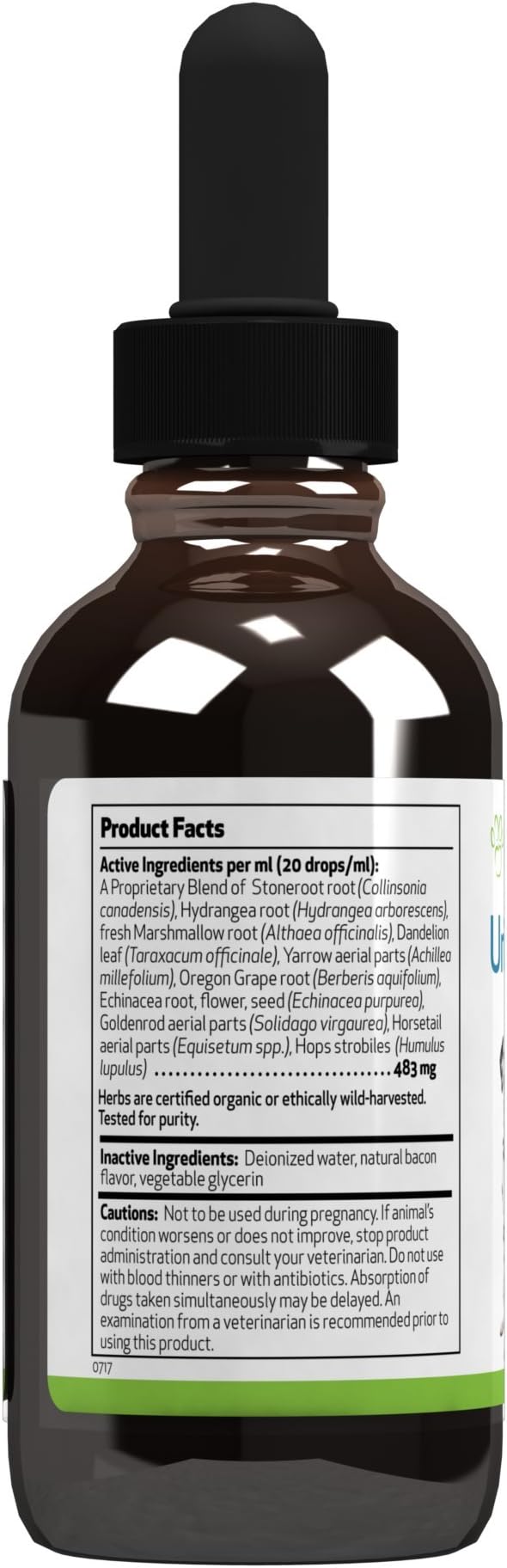 Pet Wellbeing Urinary Gold for Dogs - Vet-Formulated Multi-Herb Urinary Tract Support - Bladder Health & Urinary System Wellness - Holistic Dog Supplement - Liquid Formula 4 oz (118 ml)