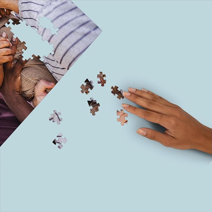 Photo Puzzle, Pet, Wedding, Family Reunion Puzzle | 500 Piece, Custom Jigsaw Puzzle for Adults (Horizontal/Landscape) | 20" x 16" | I See Me!