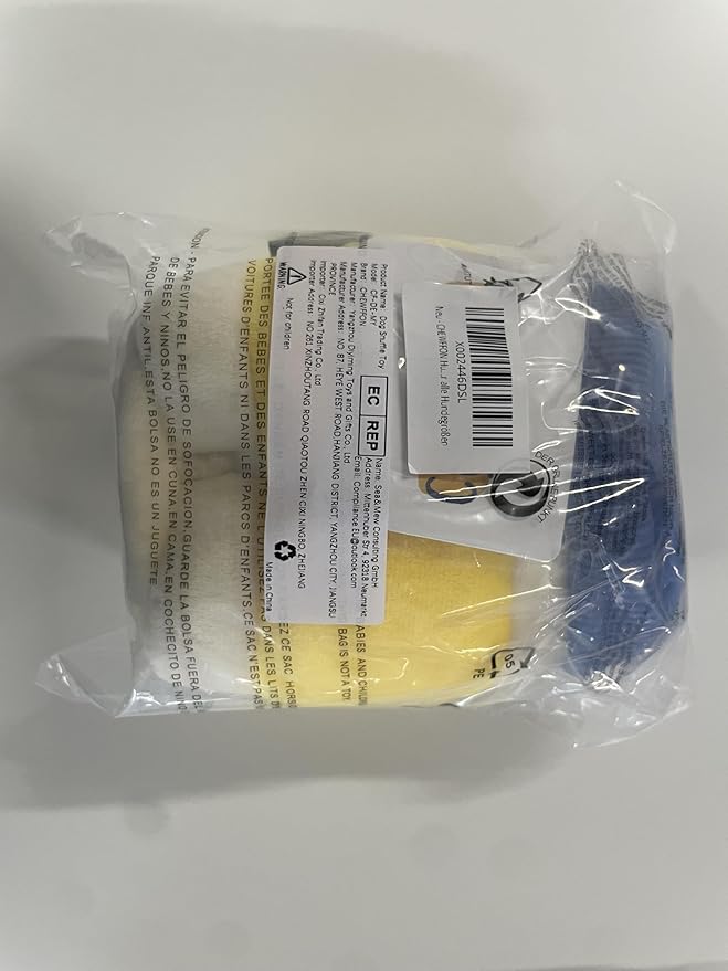 CHEWFFON Dog Enrichment Toys, Interactive Mayonnaise Jar Puzzle, Snuffle Toy for Mental Stimulation, Hide and Seek Crinkle Toy for All Dog Sizes