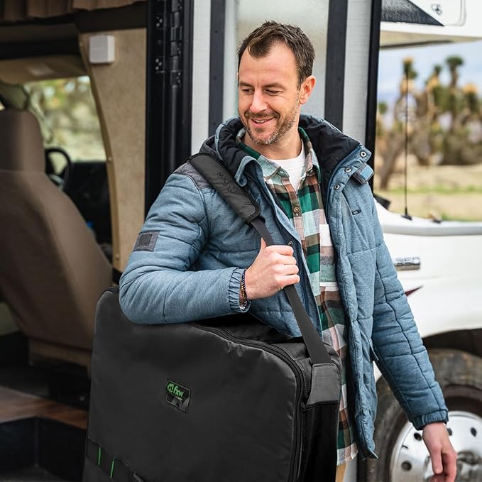 FXW Specialized Dog Playpen Storage Bag (Not Suitable for Other Brands), Designed for RV Trips, Fits 24" H 8 Panels and 9 Stakes│Patented