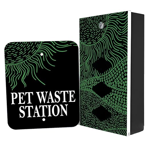 ZERO WASTE USA - Rust Proof Aluminum Dog Waste Station for Roll Bags - Free 400 Waste Bags & 25 can Liners - Over 500k Sold in USA (Rolling Hills Black | Matte Black)
