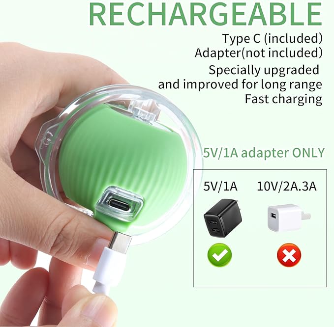 Interactive Cat Toys Fast Rolling Ball in Play Pouch, Motion Activate Chirping Cat Toy Hide and Seek Mouse Catching Game, 28 Inch Play Pouch