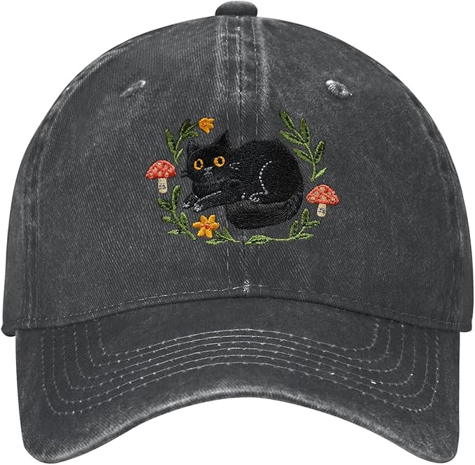 DEKIFNHG Explorer Mountain Baseball Cap for Men Women, Funny Adjustable Cotton Embroidered Dad Hat