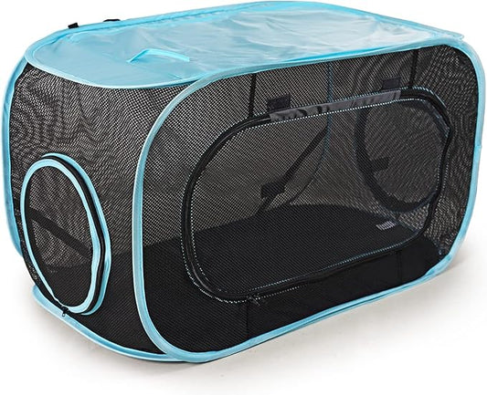 INTURN Cat Furniture Tent for Indoor and Outdoor Playpen Portable Cat Tunnels, Outdoor Kennel (Sleep Kennel)