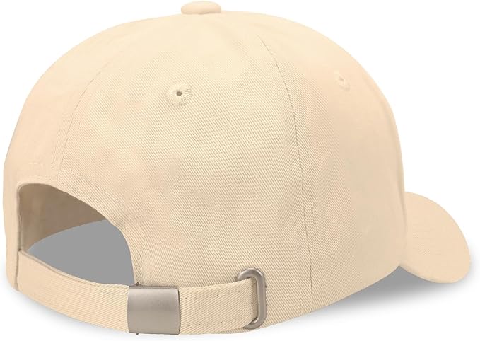 Cat Dad Gifts, Cat Dad Embroidered Letters Adjustable Baseball Cap Black