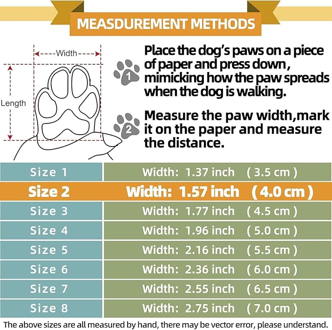 Hcpet Dog Boots for Large Dogs, Dog Shoes for Hot Pavement Winter Snow, Paw Protector Dog Booties Designed for Comfort and Breathability, Outdoor Booties for Small Medium Dogs for Hiking Red Size 2