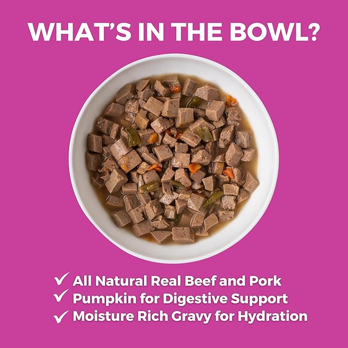 KOHA Santa Fe Skillet Stew for Dogs with Beef and Pork, High Protein Wet Dog Food, 12.7oz Cans (Case of 12)