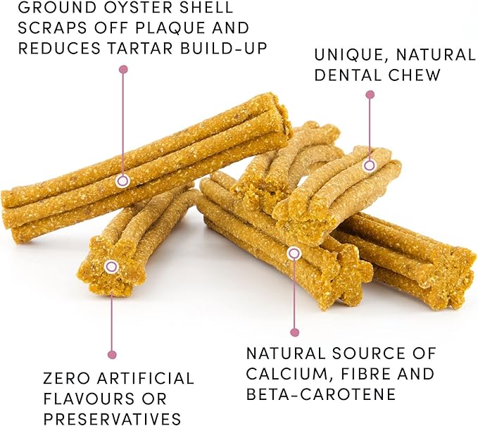 Crumps' Naturals Plaque Busters 3.5" (18ct) 9.0oz/255g Dog Dental Treat (Pack of 2)