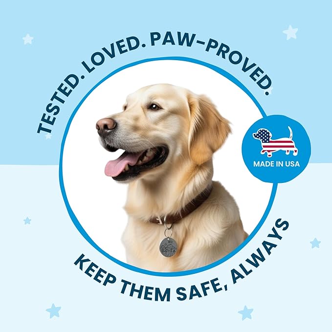 PawFurEver Dog Tags Personalized with Breed Design - Custom Dog Tags for Pets - Dog ID Tags Personalized for Pets - Stainless Steel Dog Collar Tag - Pet Name Tags for Dogs (Diamond, Silver)