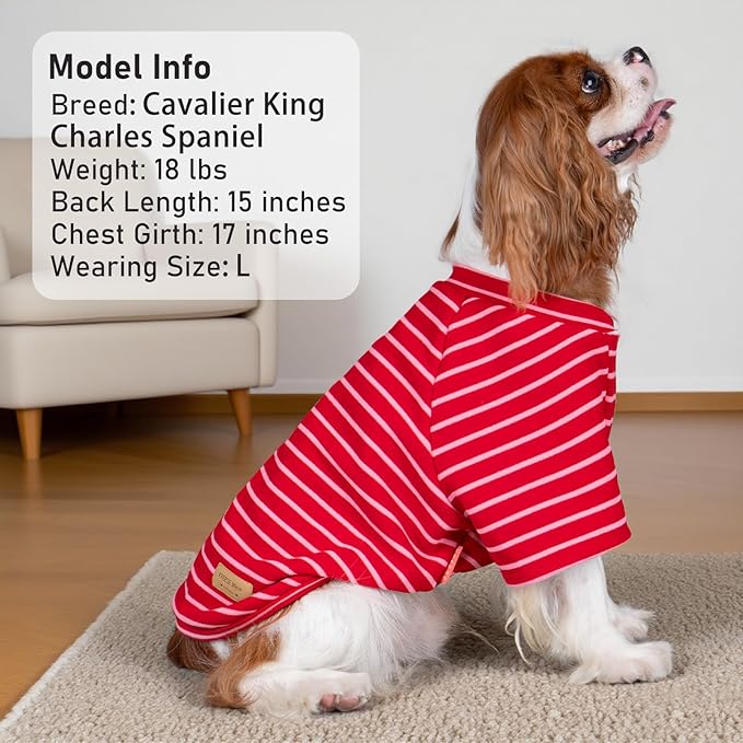 KYEESE 3Pack Dog Sweater Pet Coat with Sleeves Soft Dogs Sweatshirt Stretchy Dog Sweaters for Small Dogs Girl Comfy Cat Clothes Pullover Puppy Fleece Sweater Lightweight Cat Sweaters for Cold Weather