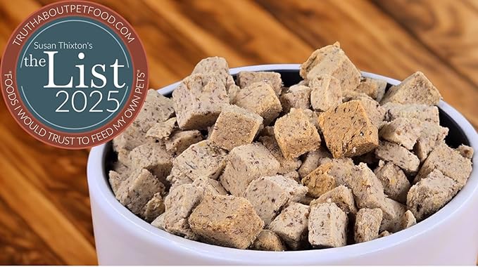 Shepherd Boy Farms Freeze Dried Raw Dog Food, Rabbit Recipe, All Natural, No Synthetics, Made in USA with Goat's Milk & Organic Produce, High Protein, Complete Meal (14oz)