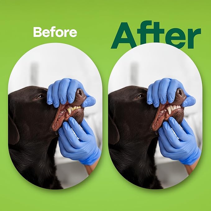 DOCO Dog Teeth Cleaning Wipes - Dog Tooth Brushing Kit, Remove Plaque & Tartar, Freshen Breath, Easy Pet Tooth Cleaning Kit for Oral Care, Ideal for Cat Owners - Coconut & Grapefruit Flavor, 100 ct.