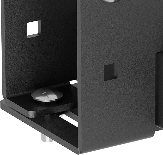 RV Bumper Hitch Receiver, 2" Tow Hitch Trailer, 3500 LBS Capacity Fits 2 inch to 4 inch Rear Beams, Towing Adapter Openning for Camper Cargo Carrier Bike Racks RV Tire Carrier Ball Mounts