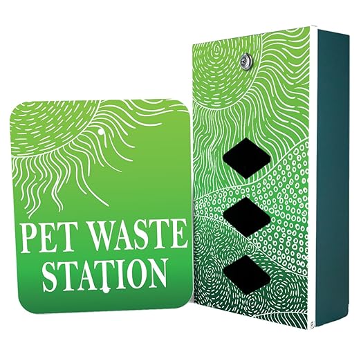 ZERO WASTE USA - Rust Proof Aluminum Dog Waste Station for Roll Bags (Most Popular Bags) - Free 400 Waste Bags & 25 can Liners - Over 500k Sold in USA (Rolling Hills Green | Matte Green)