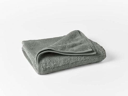 Coyuchi - Cloud Loom Organic Bath Sheet- Cozy, Soft, Luxurious Bath Towels - Slate