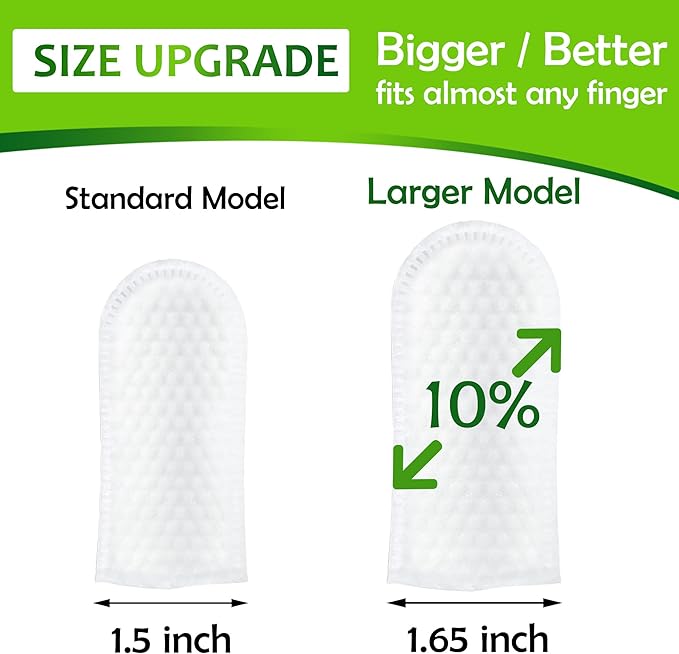 Dental Care Wipes for Dogs and Cats, 50 Count, Teeth and Gum Cleaning, Plaque and Tartar Removal, Larger and Wider Version