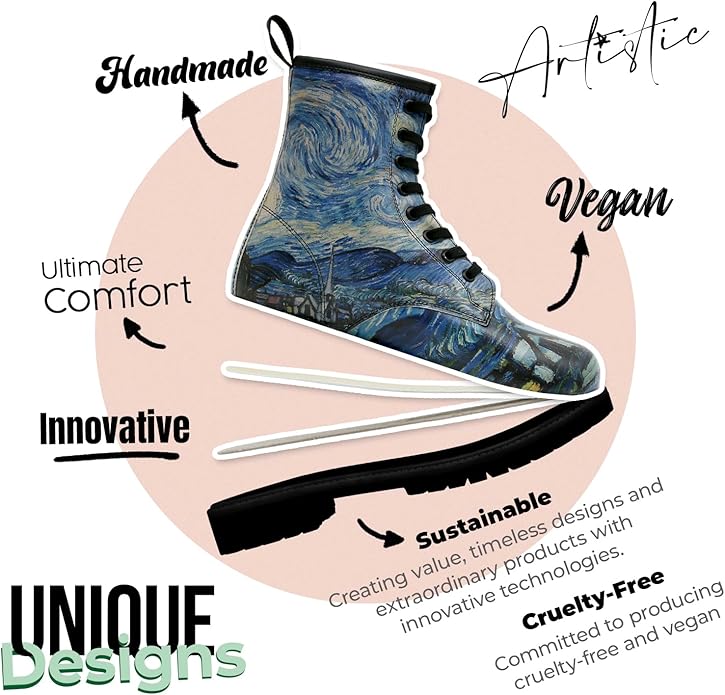 DOGO Long Boots for Women – Vegan Leather and Unique Design Womens Winter Boots, Comfortable and Stylish Womens Boots