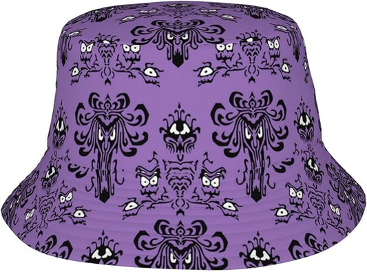 Psychedelic Bucket Hat Fisherman Cap for Women Men, Trippy Art Casual Travel Beach Sun Hats for Summer