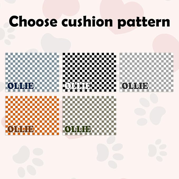 Personalized Dog Cat Food Mat Non-Slip Custom Dog Feed Placemat Water Absorbent Customized PU Mats for Pet Food and Water-Style7